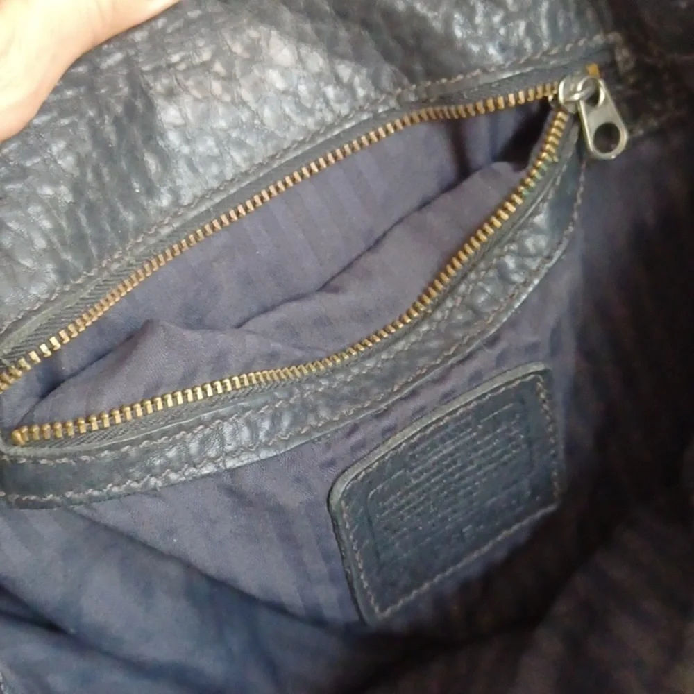 Coach  vintage  leather backpack - Picture 10 of 16